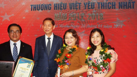 Khang Điền nhận giải thưởng uy tín “Thương hiệu Việt được yêu thích nhất năm 2017”