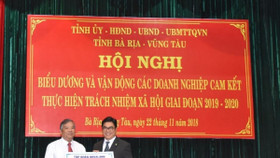 Tập đoàn Novaland tài trợ 10 tỷ đồng cho chương trình an sinh xã hội tỉnh Bà Rịa - Vũng Tàu