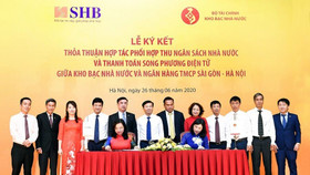 Kho bạc Nhà nước và SHB hợp tác phối hợp thu ngân sách nhà nước và thanh toán song phương