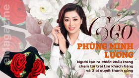 CEO Phùng Minh Lương và chuyện những chiếc khẩu trang "chạm tới trái tim"