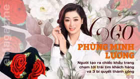 CEO Phùng Minh Lương và chuyện những chiếc khẩu trang "chạm tới trái tim"