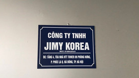 Công ty JIMY KOREA bỗng dưng biến mất: Kim thiền thoát xác?