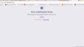 Facebook không thể truy cập trong hơn 20 phút