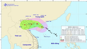 Tối 1/8, bão số 3 vào Vịnh Bắc Bộ, có khả năng mạnh thêm