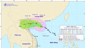 Tối 1/8, bão số 3 vào Vịnh Bắc Bộ, có khả năng mạnh thêm