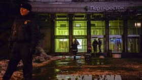 Nổ lớn tại siêu thị ở St. Petersburg, Nga khiến 9 người bị thương