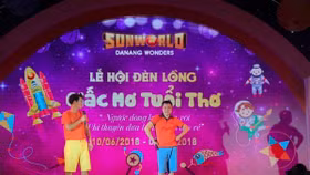 Xuân Bắc – Tự Long mang đến không khí náo nhiệt trong đêm khai mạc Lễ hội đèn lồng “Giấc mơ tuổi thơ”