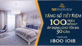 Sức mua T&T Riverview tăng nhiệt bất chấp tháng ngâu nhờ ưu đãi tới 100 triệu đồng