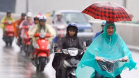 Đông Bắc Bộ và Thủ đô Hà Nội có mưa rào trong ngày hôm nay
