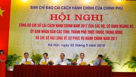 Hà Nội vượt Đà Nẵng, lên vị trí thứ 2 trong bảng xếp hạng cải cách hành chính 2017