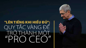 "Lên tiếng khi hiểu đủ": Quy tắc vàng để trở thành một Pro CEO