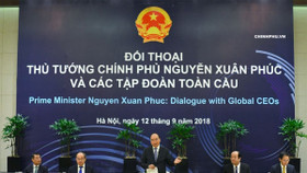 Hội nghị WEF ASEAN 2018: Thủ tướng đối thoại với các tập đoàn toàn cầu