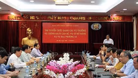 Không bổ nhiệm cán bộ bằng lấy phiếu tín nhiệm