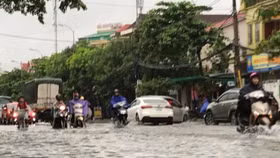 Áp thấp nhiệt đới đi thẳng vào đất liền Hà Tĩnh - Quảng Bình