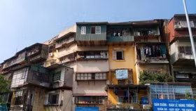 Đã có ý tưởng quy hoạch 15/20 chung cư cũ