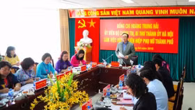Bí thư Thành ủy Hoàng Trung Hải: Đào tạo, phát hiện người tài là thành công của cấp quản lý