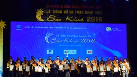 73 sản phẩm, dịch vụ xuất sắc được trao Danh hiệu Sao Khuê 2018