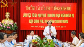 Tổ công tác của Thủ tướng: "Không thể chấp nhận phình bộ máy’