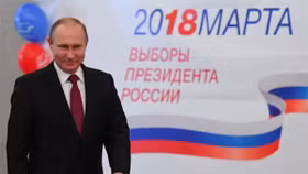 Thắng áp đảo, Putin tiếp tục làm Tổng thống Nga