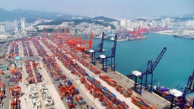 Xuất khẩu của Hàn Quốc lần đầu tiên sụt giảm trong 18 tháng qua