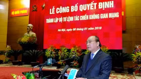 Việt Nam thành lập lực lượng tác chiến không gian mạng