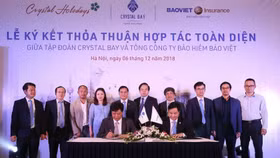 Tập đoàn Crystal ký kết hợp tác toàn diện với Tổng công ty bảo hiểm Bảo Việt