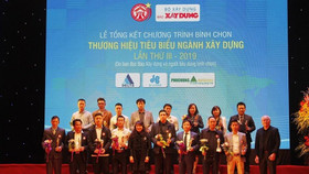 Bình chọn top 10 thương hiệu ngành xây dựng