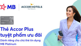 MB tặng thẻ Accor Plus cho chủ thẻ tín dụng Platinum