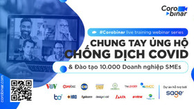 Vượt "bão Covid-19" với chuỗi hội thảo trực tuyến "#Corobinar" dành cho SMEs