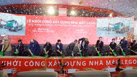 Tập đoàn LEGO khởi công xây dựng nhà máy 1 tỷ USD tại Bình Dương