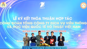 VNPT VinaPhone hợp tác cùng Học viện Quốc tế võ thuật Việt Nam triển khai Kênh bán hàng số