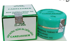 Đình chỉ lưu hành, thu hồi sản phẩm Kem dưỡng trắng da chống nắng Careleeser - lọ 10g