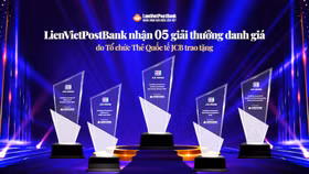 LienVietPostBank được vinh danh 5 hạng mục danh giá của Tổ chức Thẻ quốc tế