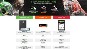 Ổ cứng SSD Seagate, giải pháp nhanh nhất và đẳng cấp cho người dùng hiện đại