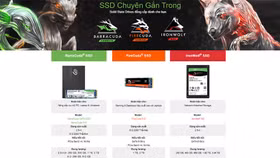 Ổ cứng SSD Seagate, giải pháp nhanh nhất và đẳng cấp cho người dùng hiện đại