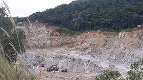 Bà Rịa – Vũng Tàu: Chấm dứt hoạt động mỏ đá xây dựng lô 8