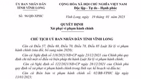Làm dự án khi chưa được chấp thuận, Địa ốc P&G bị phạt 150 triệu đồng