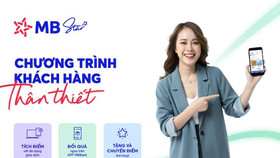 Tích lũy điểm thưởng, nhận nhiều ưu đãi với “MB Star”