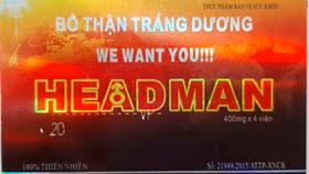 Hai sản phẩm thực phẩm bảo vệ sức khỏe chứa chất cấm, người tiêu dùng không nên sử dụng