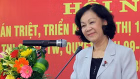 Bà Trương Thị Mai giữ chức Thường trực Ban Bí thư