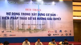 Nhà thầu xây dựng điêu đứng vì nợ đọng