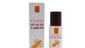 2 lô dầu gội đầu Y Lang và Newgi.C bị thu hồi toàn quốc