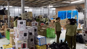 Ninh Bình: Triệt phá kho hàng giả, hàng nhái lớn nhất từ trước đến nay