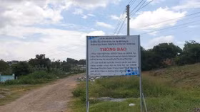 Chấm dứt hoạt động Khu dân cư Nguyễn Thông hơn 37 ha tại Bình Thuận