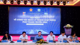 Hơn 190 đại biểu tham dự “Hội thảo về công tác quản lý trong hoạt động phát thanh, truyền hình”