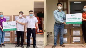 MERAP trao tặng hàng chục ngàn dược phẩm cho lực lượng y tế tuyến đầu