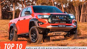 Top 10 xe ô tô bán chậm nhất tháng 6/2023: Gọi tên 9 mẫu xe Nhật