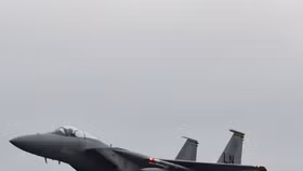 Tiêm kích F-15C Eagle Mỹ rơi ở Anh, phi công thiệt mạng