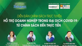Sắp diễn ra Diễn đàn chính sách trực tuyến: "Hỗ trợ doanh nghiệp trong đại dịch Covid-19”