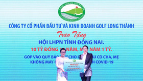 Golf Long Thành hỗ trợ 10 tỷ đồng cho trẻ mồ côi vì Covid-19